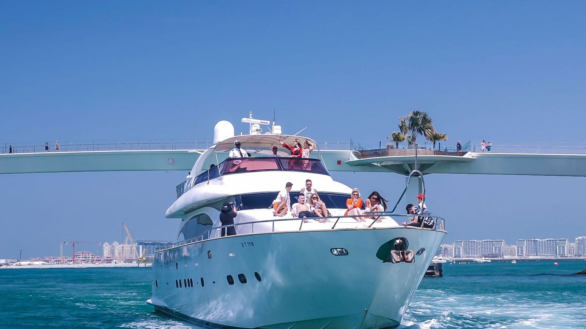 Dubai Marina -  Late Riser Sharing Yacht Tour - 2 Hours