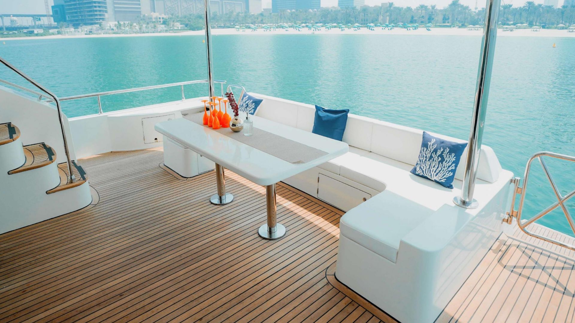 Dubai Marina Afternoon Yacht Tour with Live BBQ - 3 Hours