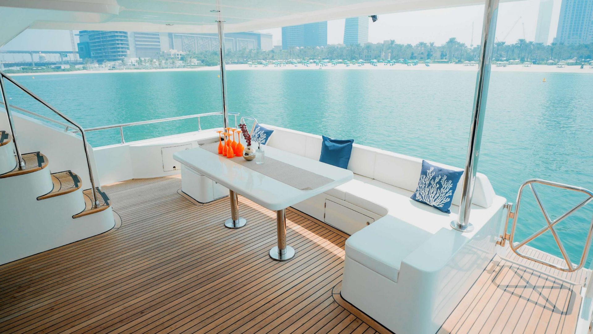 Dubai Marina Sunset Yacht Tour with Live BBQ - 2 Hours
