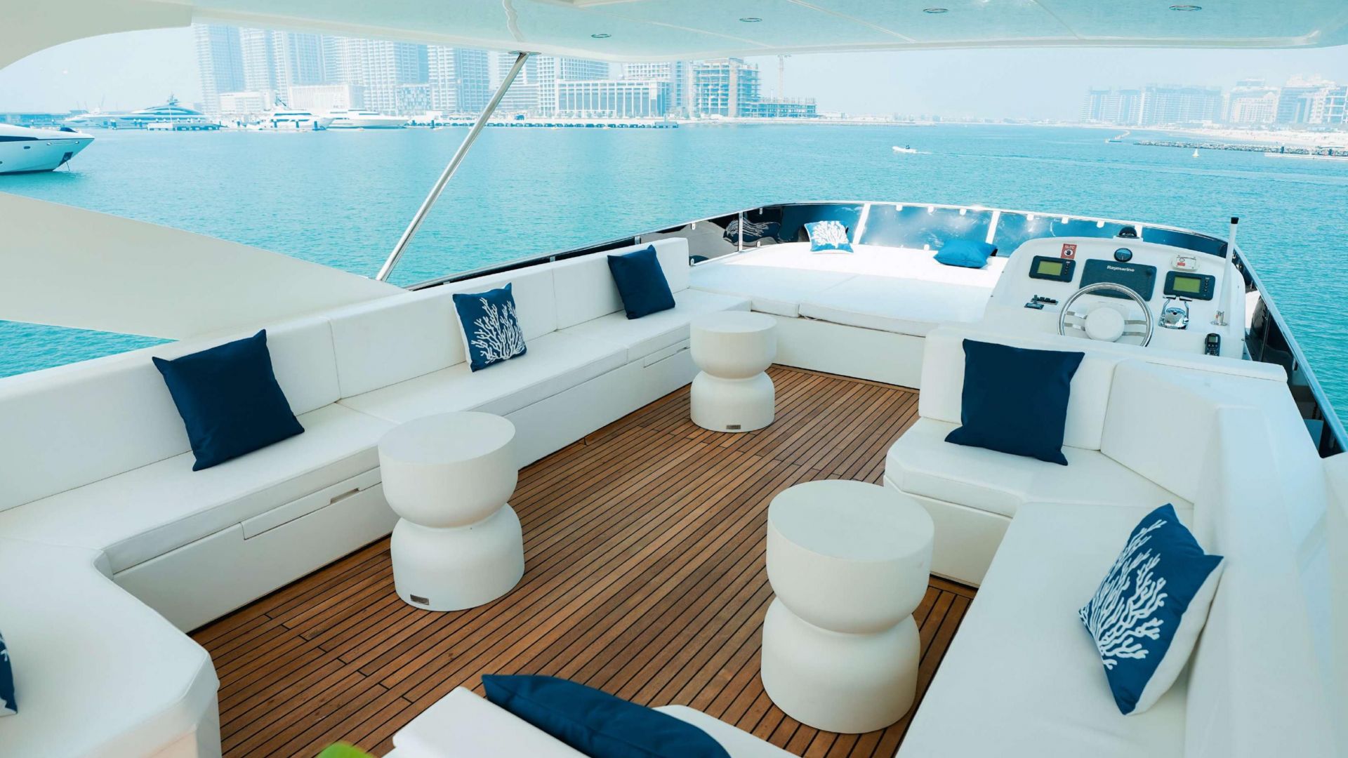 Dubai Marina Sunset Yacht Tour with Live BBQ - 2 Hours