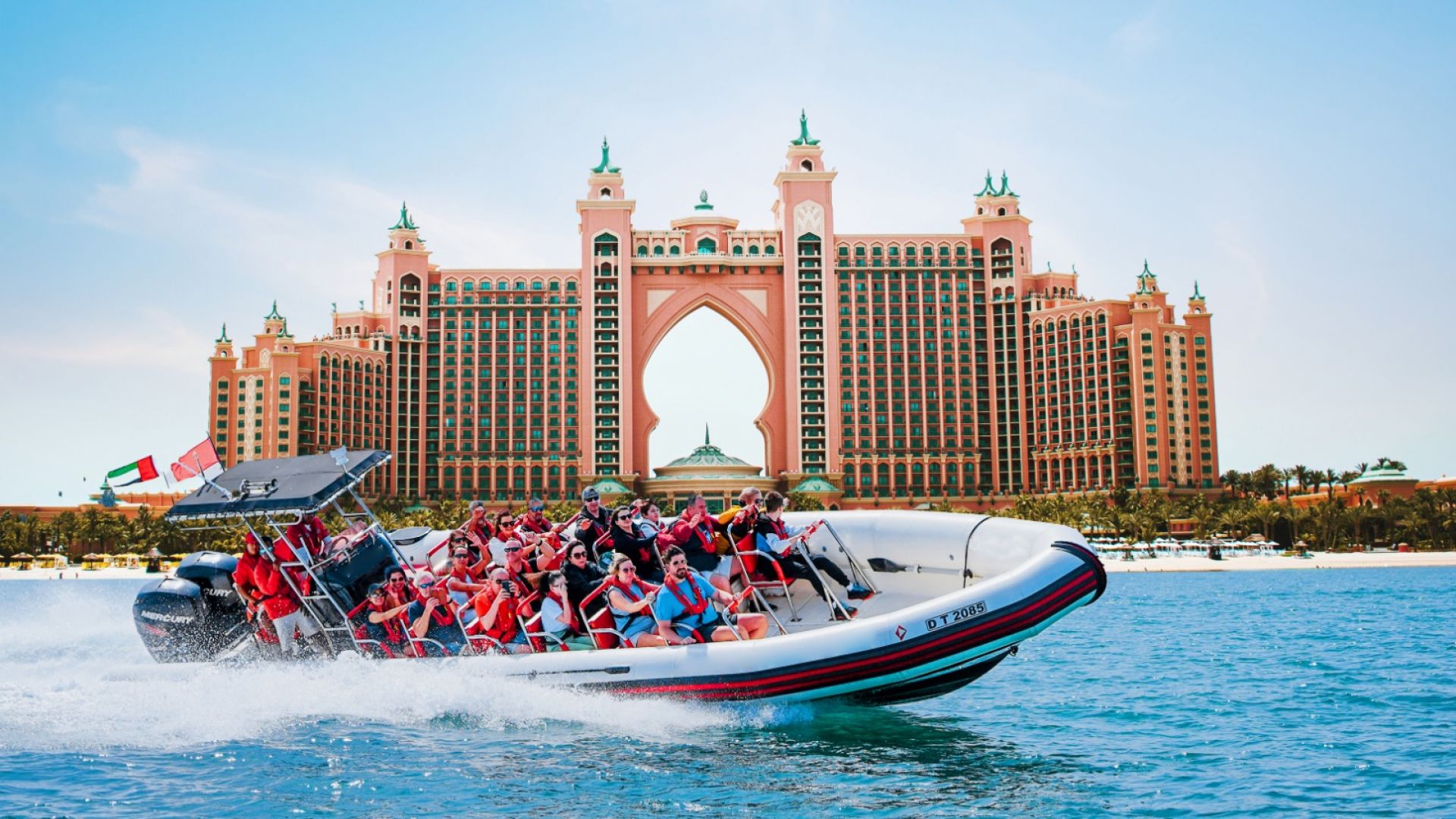 Speed Boat Tour: Marina, Atlantis, Palm, Burj Al Arab
