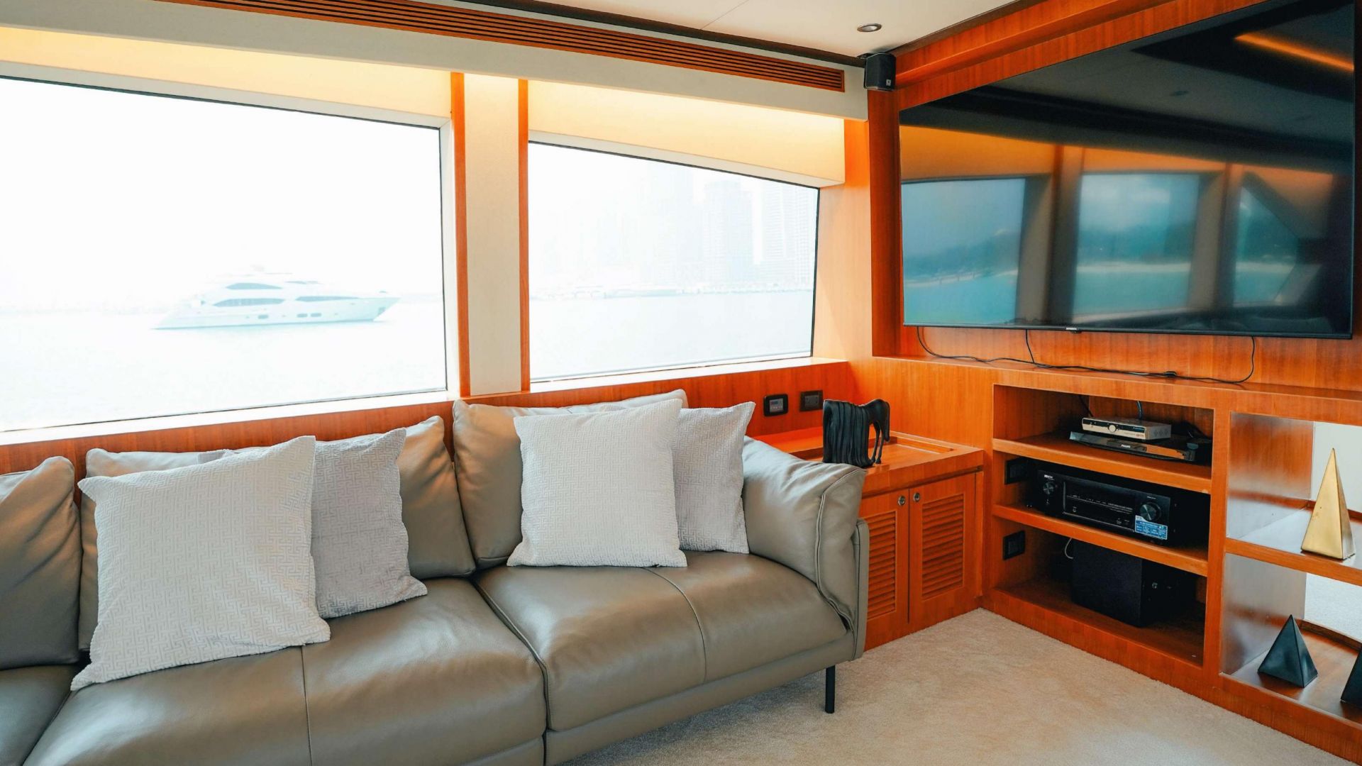 Dubai Marina Moonlight Yacht Tour with Live BBQ - 2 Hours