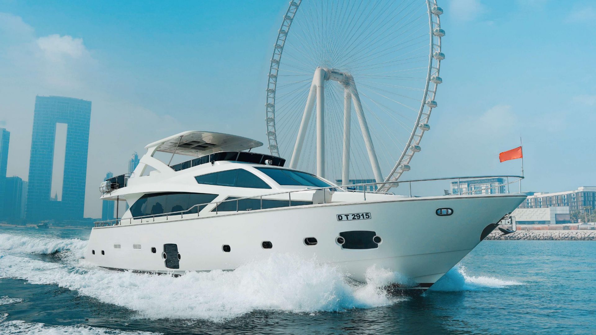 Dubai Marina Moonlight Yacht Tour with Live BBQ - 2 Hours