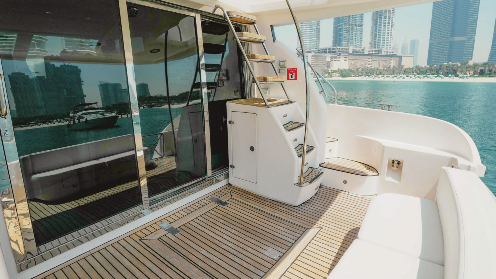 Dubai Marina Private Yacht Tour for 15 Guests – 3H + 1H Free Until 30 Sep 2026