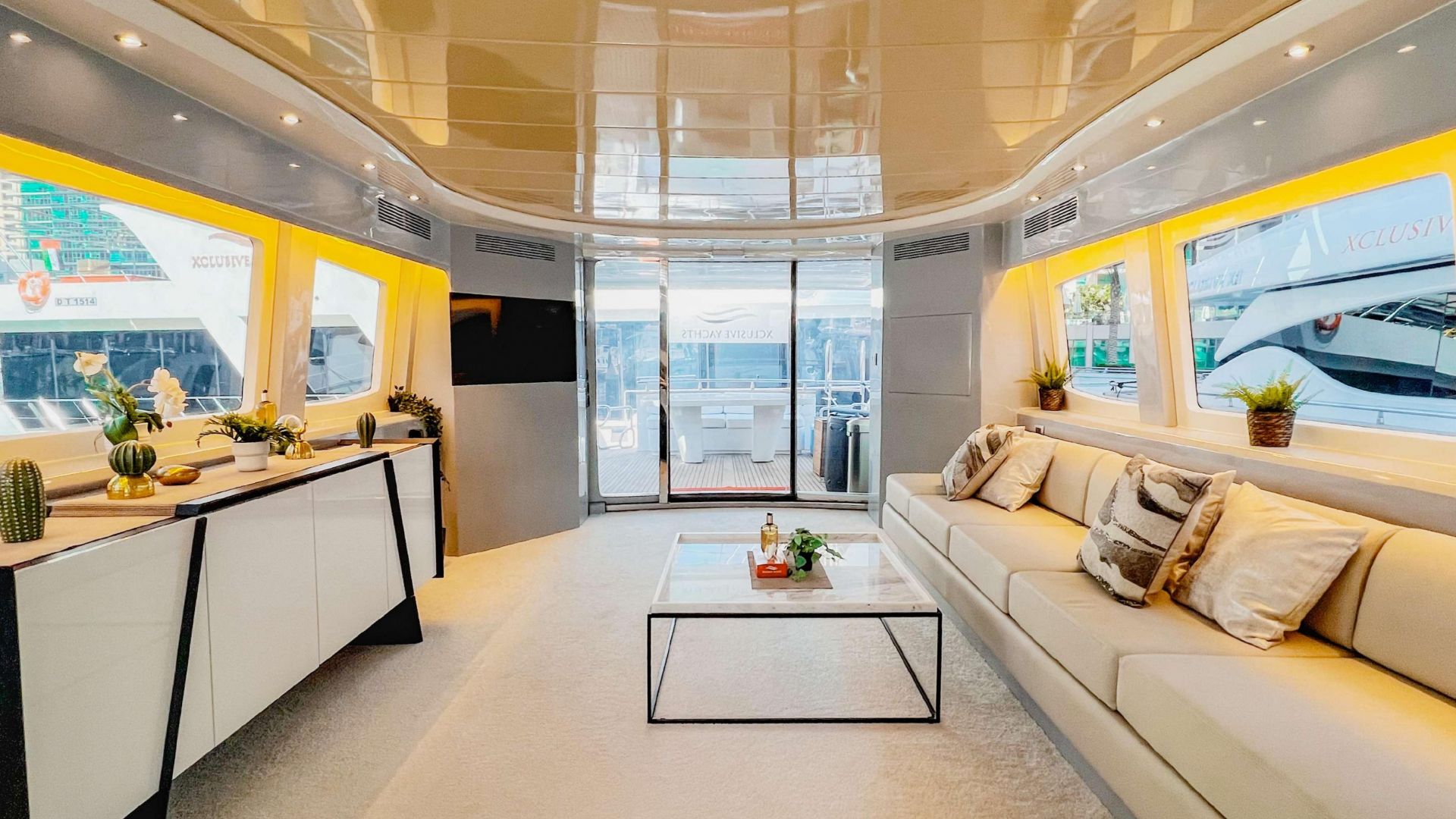 Dubai Marina Private Yacht Tour for 40 Guests 3H + 1H Free Until 30 Sep 2026