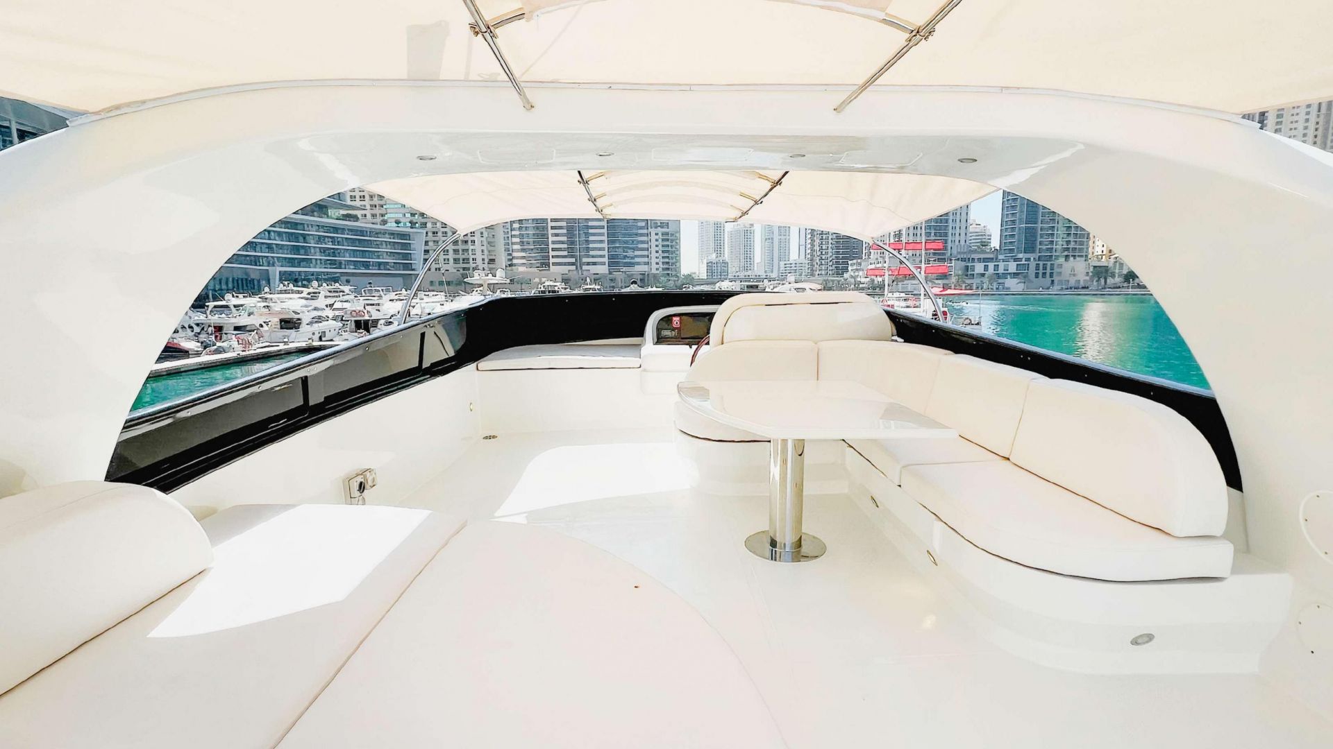 Dubai Marina Private Yacht Tour for 40 Guests 3H + 1H Free Until 30 Sep 2026