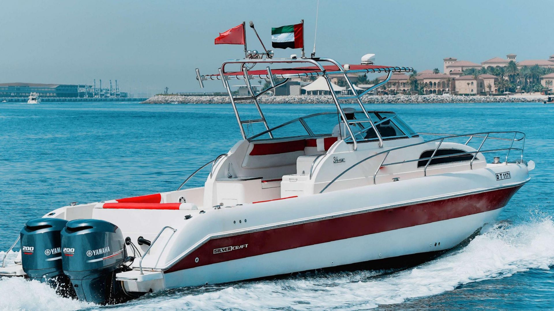 Dubai Marina - Sports Fishing Experience up to 8 guests - 4 hours 