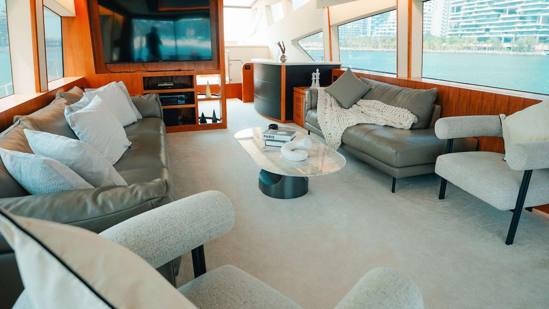 Dubai Marina -  Late Riser Sharing Yacht Tour - 2 Hours
