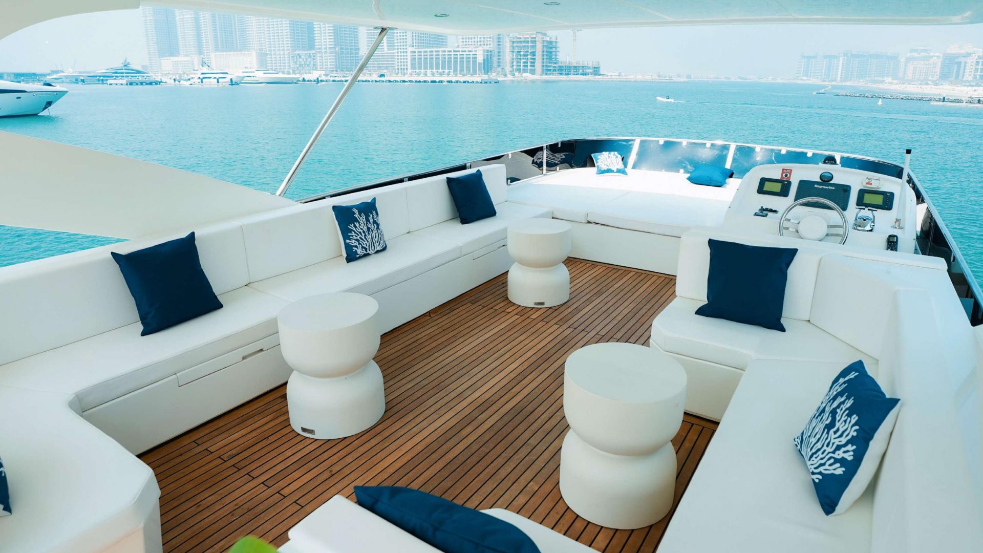 Dubai Marina -  Late Riser Sharing Yacht Tour - 2 Hours