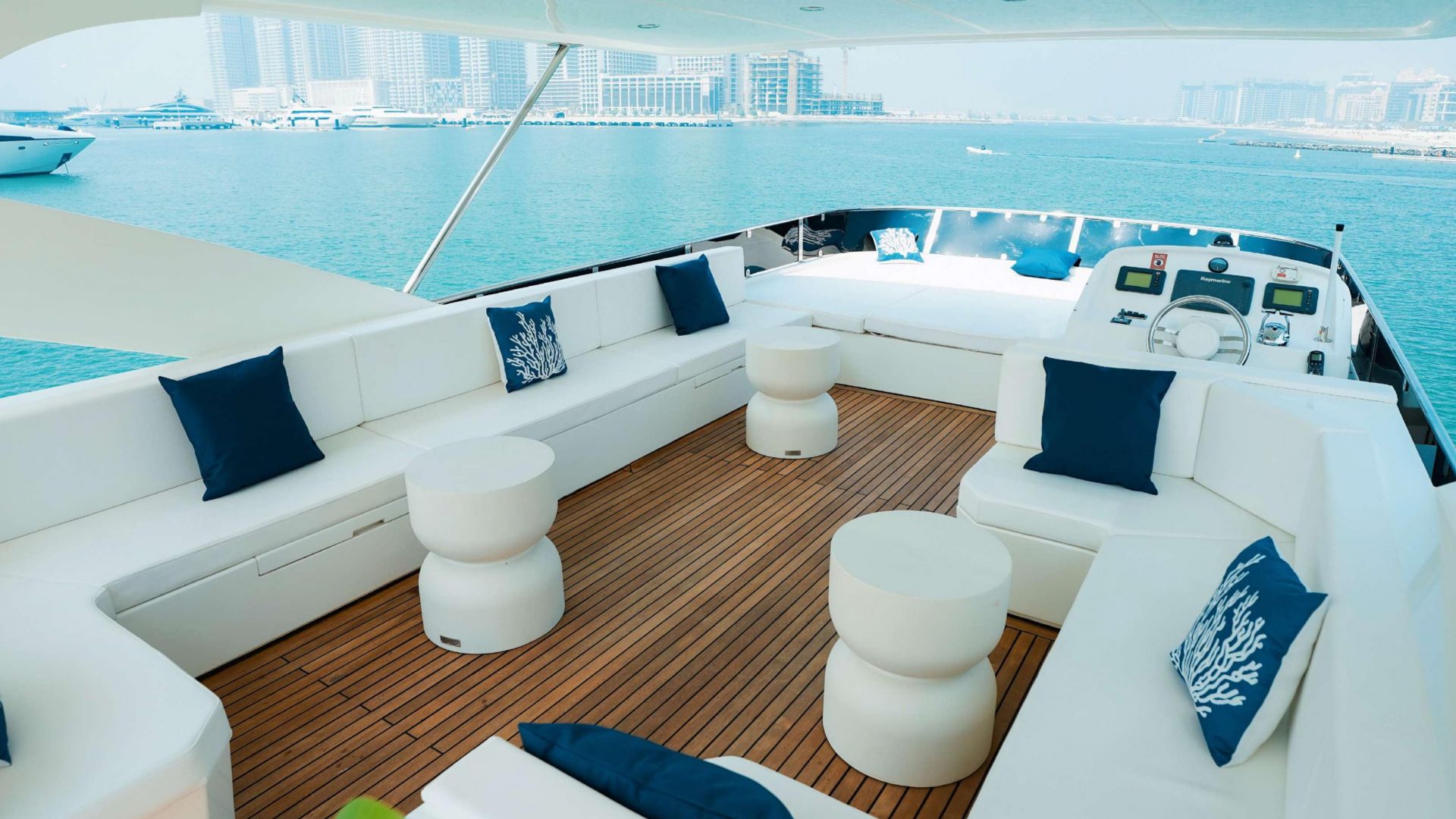Dubai Marina -  Mid Day Sharing Yacht Tour - 2 Hours