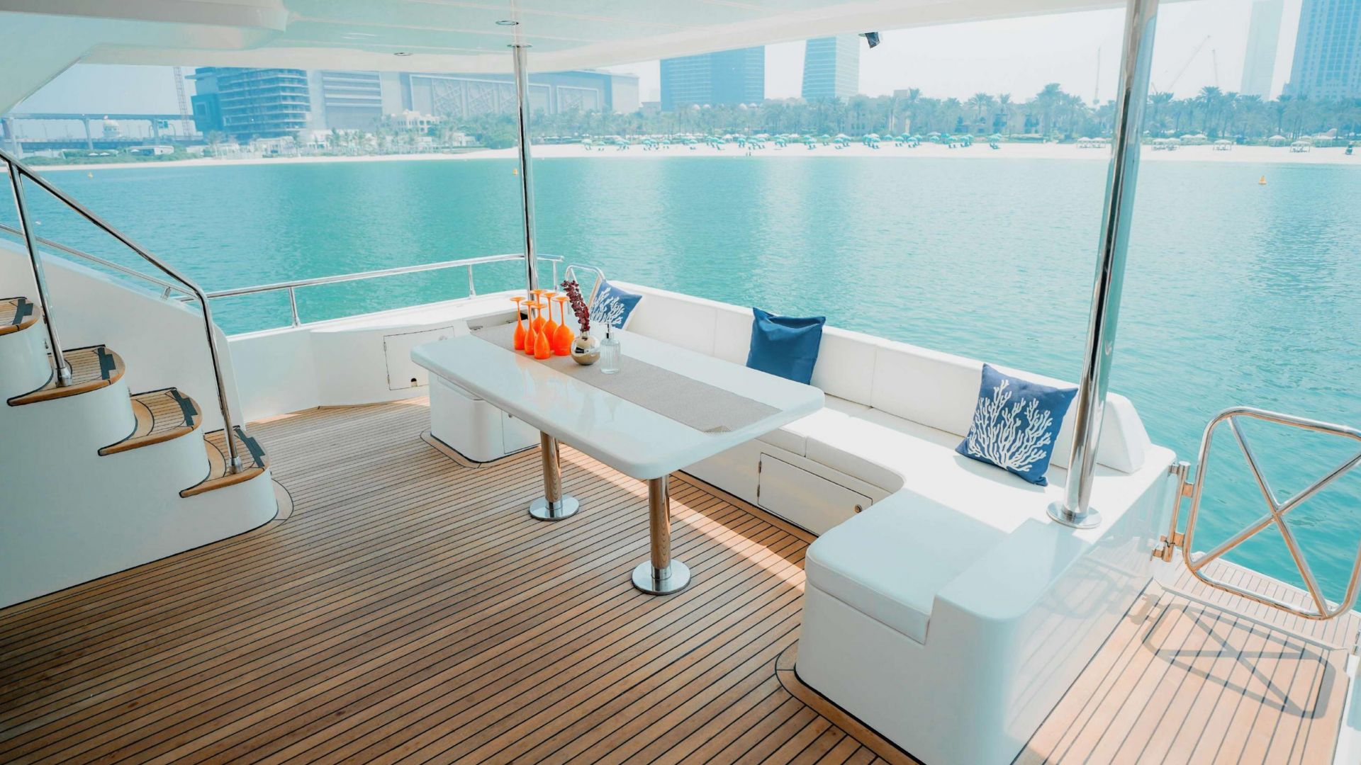 Dubai Marina -  Extended Sunset Sharing Yacht Tour - 3 Hours