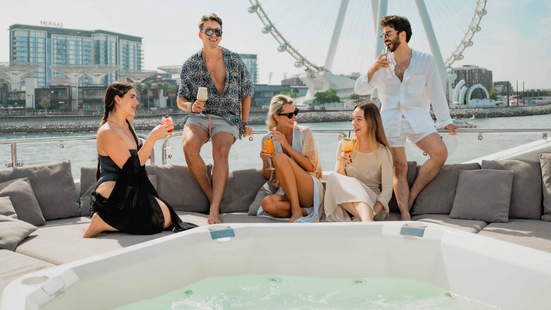 Sunseeker Superyacht Experience : VIP Dinner, Premium Drinks & Live Music