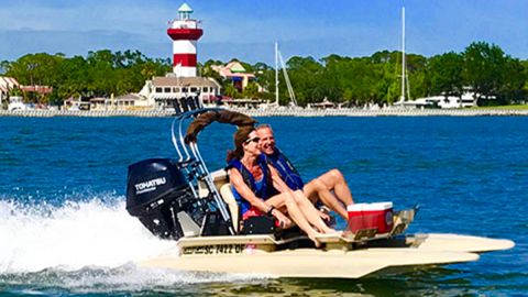 Guided Skiff : Boat Tour