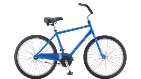 Beach Cruiser Bike: High Cross Bar