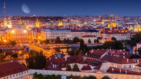 Evening view walk In Prague(Tickets)