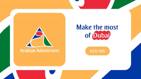 100 AED Gift Voucher from Arabian Adventures In Resort 
