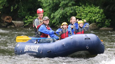 Lower Pigeon River Rafting: Scenic Float Trip