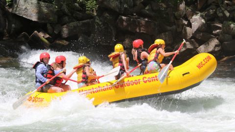 Pigeon River Rafting: Upper Pigeon Gorge