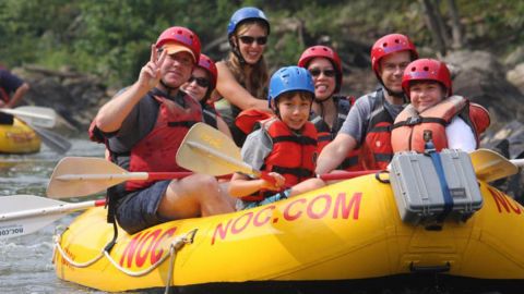 Pigeon River Rafting: Lower Pigeon Gorge