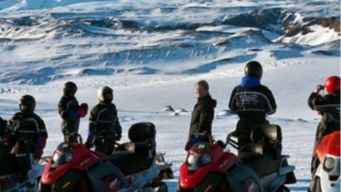 Glacier Snowmobiling Adventure without Transfers