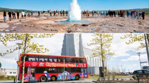 Golden Circle & City Sightseeing - Hop On Hop Off without transfers