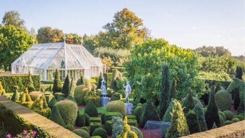 Eythrope Walled Garden Tour with Afternoon Tea in the Manor Restaurant