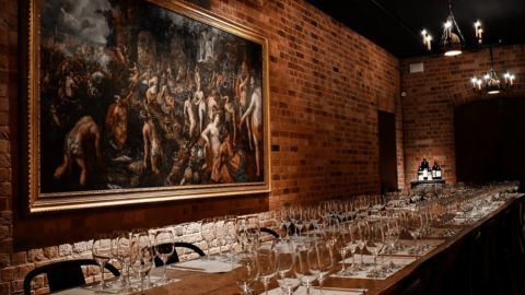 Wine Tasting in the Cellars 				