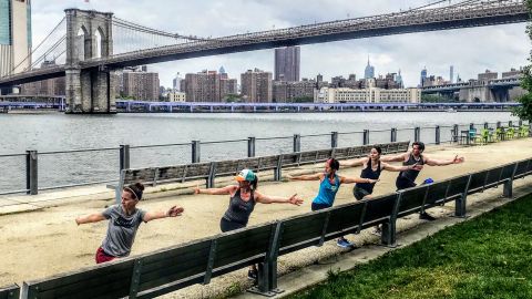 Brooklyn Waterfront Yoga Walk