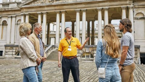 London: Uber Boat Return Trip River Ticket + Painted Hall