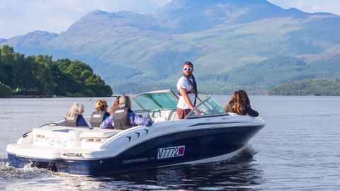 Luxury Speedboat Tour of Loch Lomond for Two