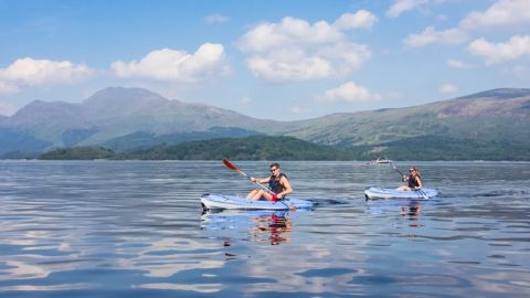 Kayaking for Two on Loch Lomond