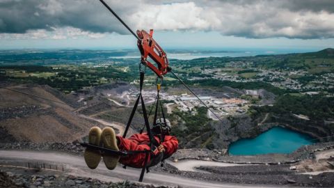 Zip World Velocity 2 - World's Fastest Zip Line