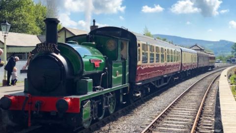 Embsay & Bolton Abbey Railway Steam Train with Afternoon Tea for Two