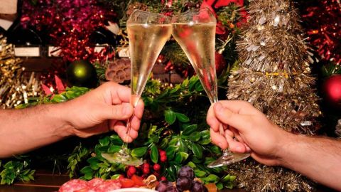 Sip, Savor and Celebrate: A Lanson Christmas Experience for Two at Courtyard Wine Cellars, Covent Ga