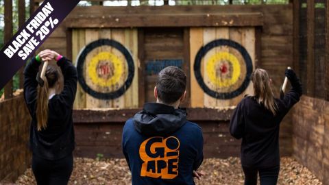 BF Offer Go Ape Axe Throwing for Two