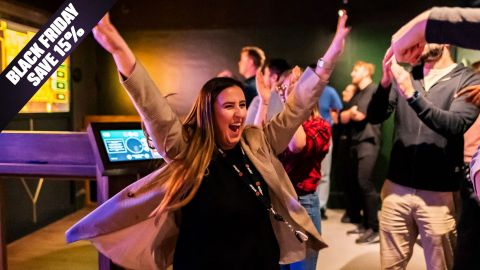 BF Offer 9 Holes of Mini Golf and Interactive Darts with Cocktails and Meal for Two at Par 59