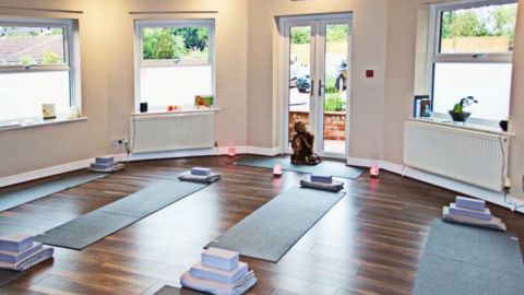 BF Offer Private 1Hour Bespoke Yoga Lesson + Afternoon Tea for2 at The Roade House,Northamptonshire