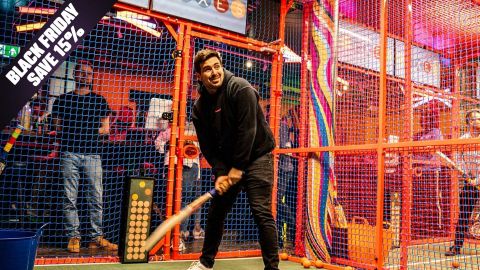 BF Offer Batting Session with Meal and Cocktails for Two at Sixes Social Cricket Oxford