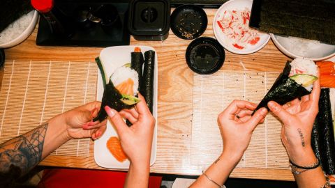 Sushi Making Class with Prosecco or Beer for Two at YO! Sushi School