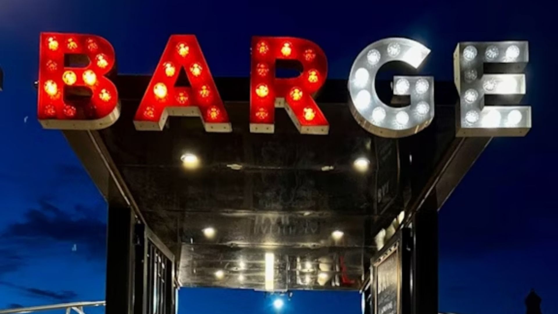 Battersea Barge Comedy Show with Pizza and Drinks for Two