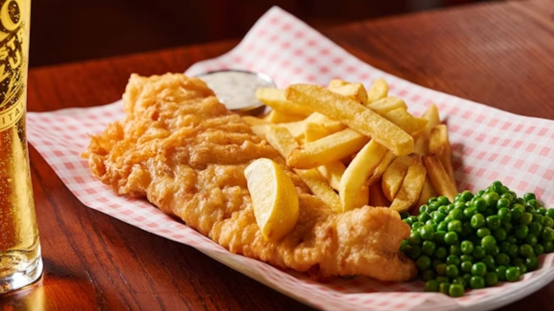 Proper Pubs Fish and Chip Feast with Wine or Beer for Two