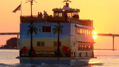 Evening Casual Tropical Buffet out of Madeira Beach