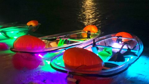 Glow Paddle at Laguna's Rentals in Pensacola Beach