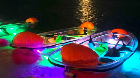 Glow Paddle at Navarre Family Watersports in Navarre Beach