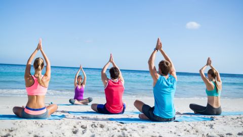 Beach Yoga