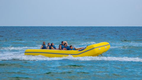 Banana Boat Rides out of the Blue Sky Location