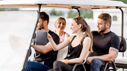 6 Person LSV Golf Cart Rental