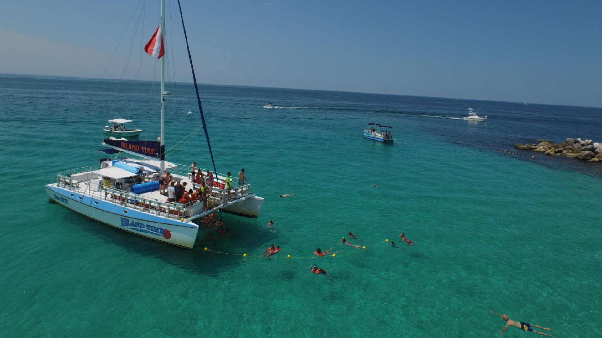 Shell Island Snorkel and Sailing Cruise