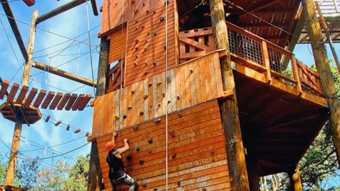 Adventure Tower at Coral Crater Adventure Park