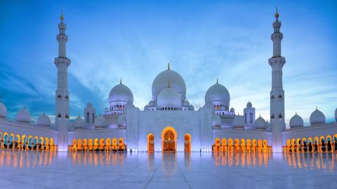 Abu Dhabi Mosque & Louvre Museum with Lunch from Dubai